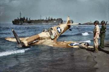 WWII colorized photos
