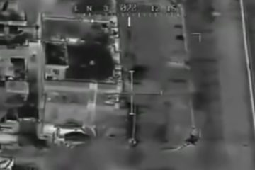 Apache Engage Insurgents Hiding in a Building with 2 Hellfire Missiles