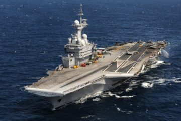 On Board the French Aircraft Carrier the Charles de Gaulle