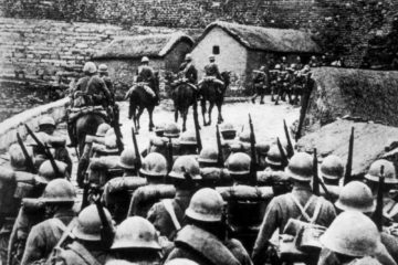 Japanese Soldiers in Manchuria WW2