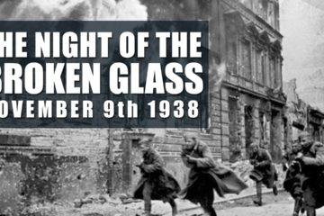 Kristallnacht – The Night of Broken Glass 9 Nov 1938