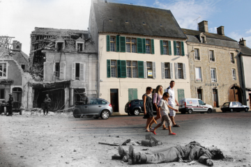 Normandy - Then and now