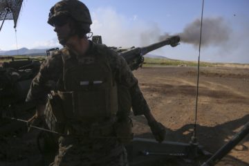 US Marines Conduct Training at Camp Fuji, Japan