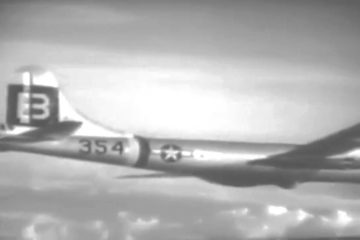 B-29 Bombers: Operation Crossroads, Atom Bomb Test, Bikini Atoll, June 26, 1946