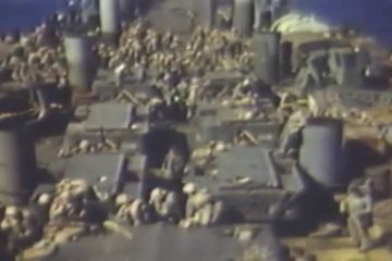 WW2 Amphibious Task Force Beach Assault 1945