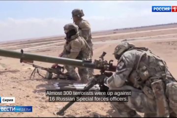 HEROES: 16 Elite Russian Soldiers Fought a Swarm of 300 Syrian Jihadists