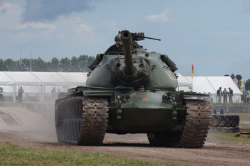 The M103 Heavy Tank (initially T43) served in the United States Army and the United States Marine Corps.