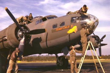 Allied Bombers During WW2 in Color