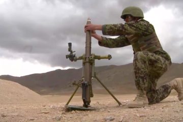 Demonstration on the Set-Up and Firing of the M2 60mm Mortar