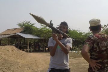Shooting RPGs with the Cambodian Army Phnom Penh