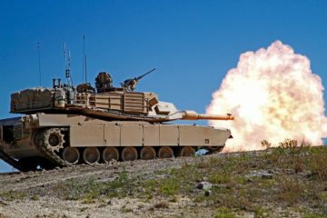 Zeroing the Weapons Systems on US M1 Abrams Tanks