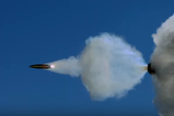 Firing an Orbital ATK MK44 30mm -Bushmaster II