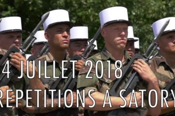 French Foreign Legion : July 14 Parade Rehearsals at Satory