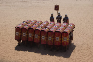 The Roman Legion’s best Battle Formation : the Testudo Formation