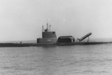 USS Tunny Launches the Reguls I (1956)