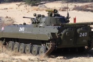BMP-2 Infantry Fighting Vehicle – 30mm Cannon Live Fire