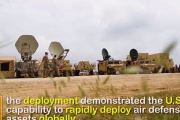 U.S Deployed a High Altitude Area Defense System to Israel