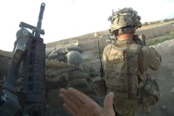 Helmet Cam Footage – U.S Soldiers receive Heavy Effective Fire