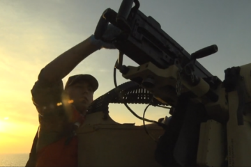 US Army – LSV 5 – Conducts Range Operations – March 13, 2019 – Northern Arabian Gulf