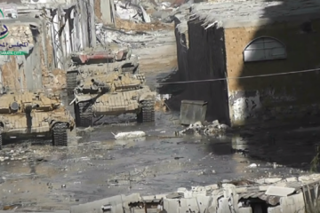 Footage : Syrian Government Tanks in the Battle of Karr fled – Syrian War