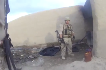 US Soldier gets Shot in the Head by Sniper in Afghanistan & Survives