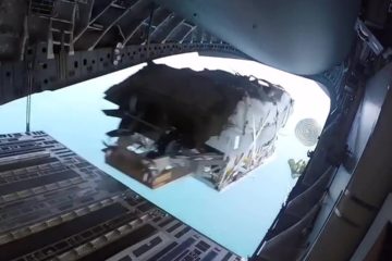 US Special Operations Boat Airdrop From a C-17