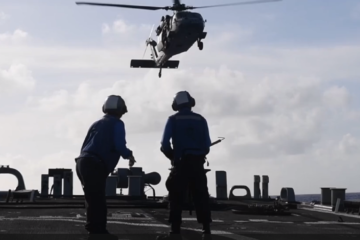USS – Curtis Wilbur Flight Operations – Philippine Sea March 15 – 19