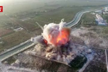 Video Footage : Taliban fighter blows himself up at Afghanistan Police Headquarters