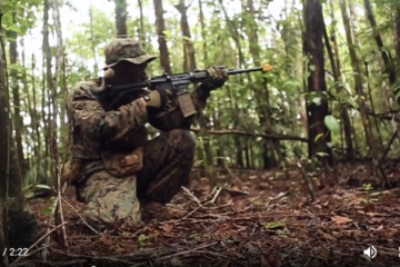 Jungle warfare training