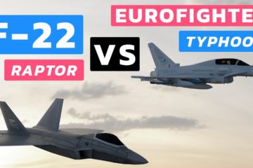 F-22 Raptor vs Eurofighter Typhoon : Who Would Win?