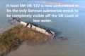 Drone Video : WW1 German Submarine U-122 Wreck off coast of UK