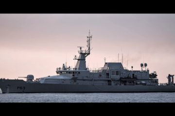 Irish Navy Vessel : Rescuing Migrants in the Mediterranean