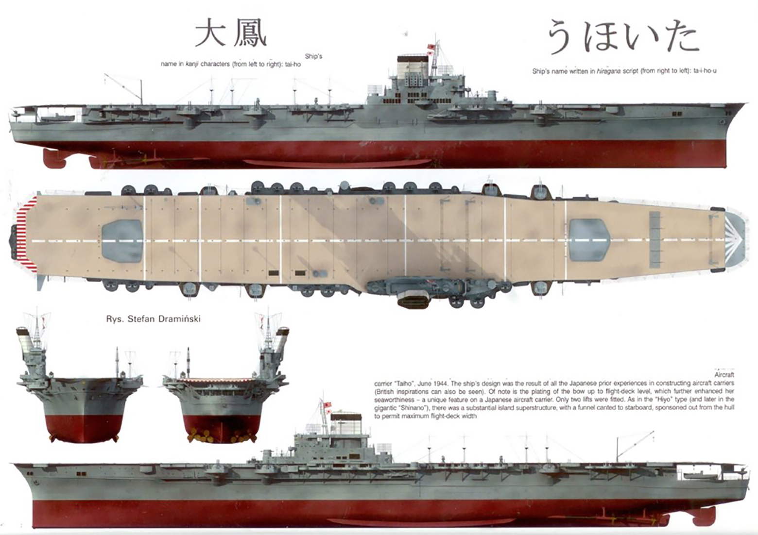 Imperial Japanese Navy Taiho - WW2- Always Train Your Crew | The ...