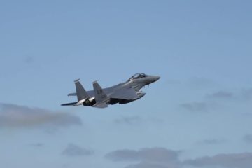 Watch : F-15’s Take off from Royal Air Force Lakenheath