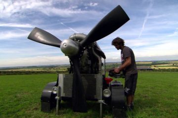 This Mans Prized Possession : an Engine from a Spitfire