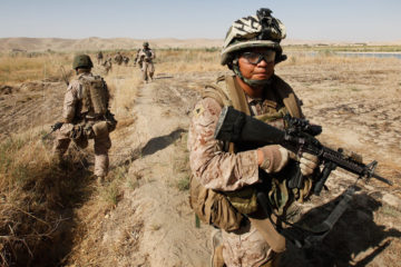 U.S. Marines on Patrol – Atull in Sangin, Afghanistan 2011