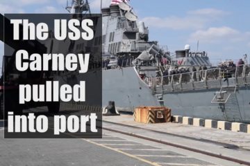 USS Carney (DDG-64) pulls into Odessa Ukraine