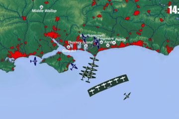 The Hardest Day, Battle of Britain WW2 – Time-Lapse