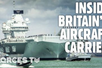 Up Close To Britain’s Most Powerful Warship: HMS Queen Elizabeth