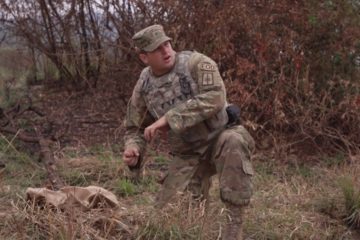 U.S. Soldiers instruct on Counter I E D Techniques in Rwanda