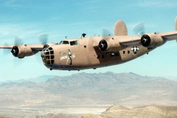 Flying the Consolidated B-24 Liberator Bomber in Restored Color (1943)