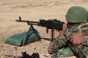 Iraqi Security Forces Live Fire Drills