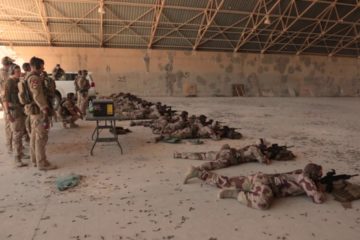 Norwegian Soldiers – Task Force Viking – Rifle Range Iraq
