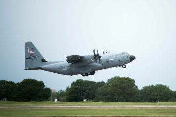 U S Air Force Reserve Hurricane Hunters Fly through Hurricane Dorian