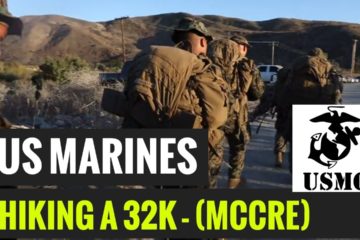 U.S. Marines - Hiking a 32k - Combat Readiness Evaluation