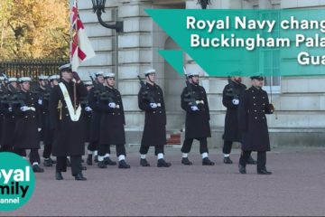 Why The Royal Navy Went On Guard At Buckingham Palace | Forces TV