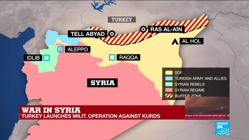 Here is a good overview of the War in Syria since the Invasion of the