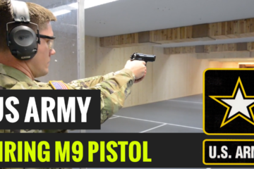 US Soldiers – Fire Beretta M9 Semiautomatic Pistol