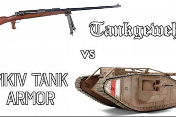 Could a Tankgewehr Really Take Out a British MkIV Tank?