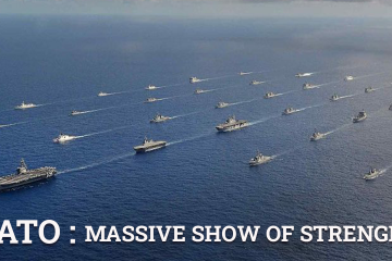 NATO Maritime Forces Display Massive show of Strength Amid Growing Russia-Ukraine Tension